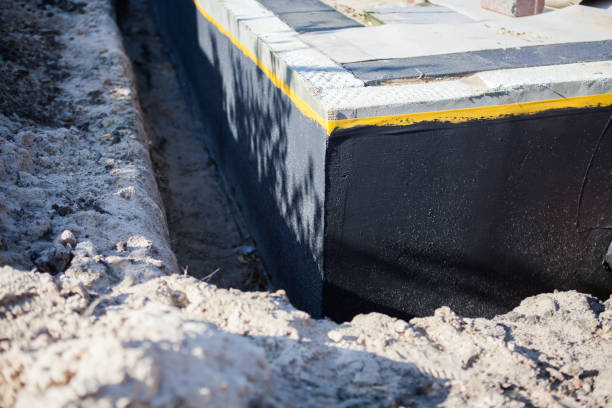 SJ Waterproofing Pros completing home waterproofing near Keyport, NJ