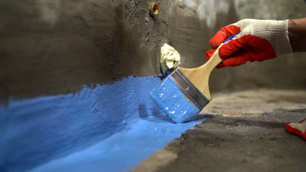 Commercial Crawl Space Encapsulation project at a Keyport, NJ business property by SJ Waterproofing Pros
